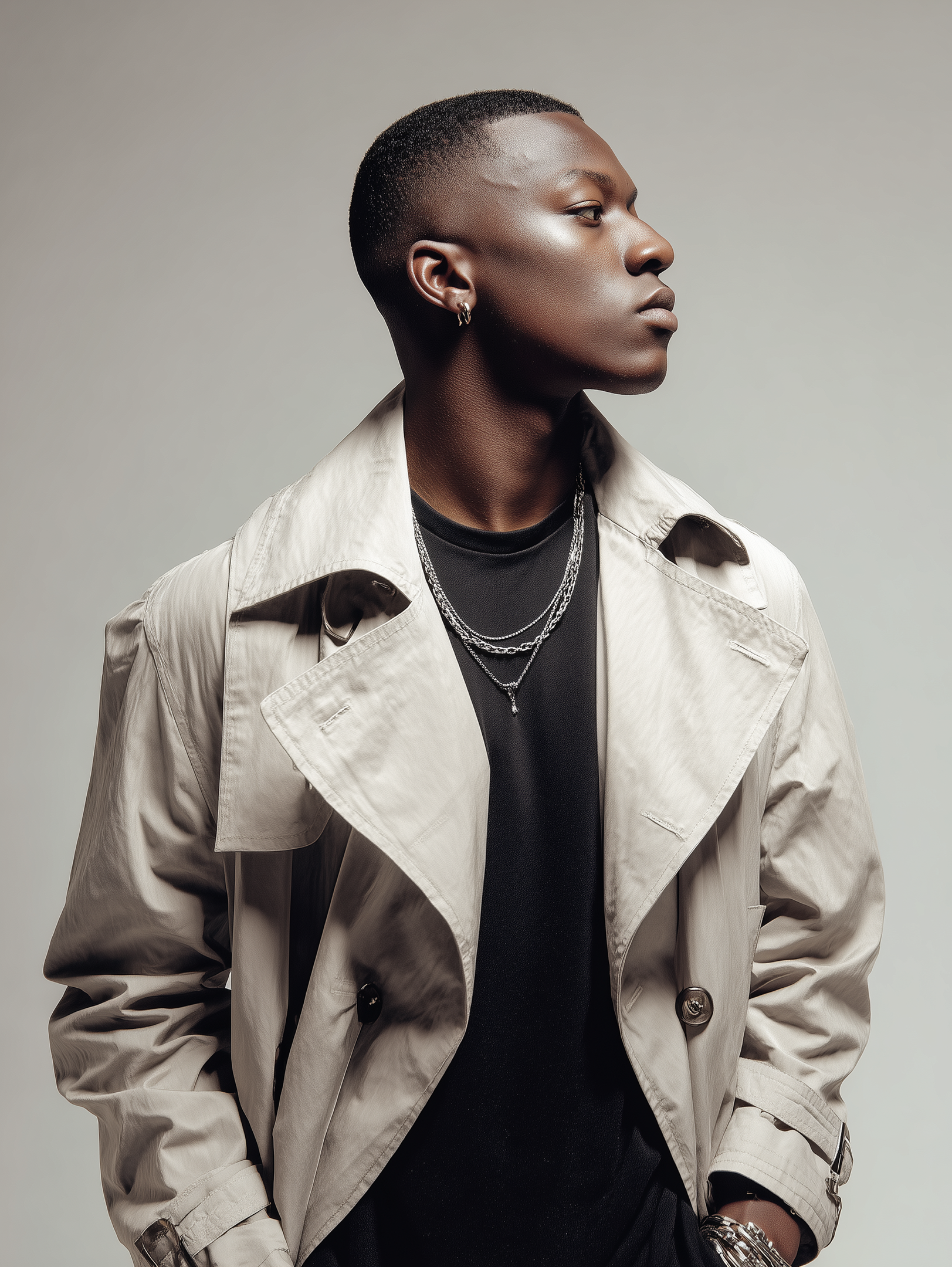 Black Men Haircut